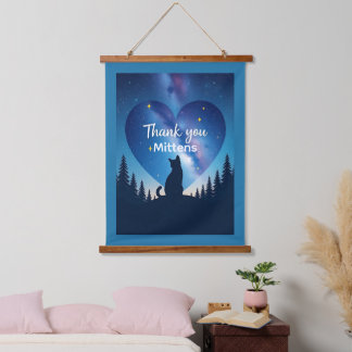 Personalized Pet Memorial  Hanging Tapestry