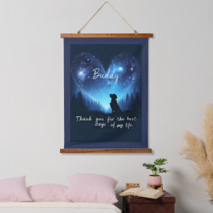 Personalized Pet Memorial Hanging Tapestry
