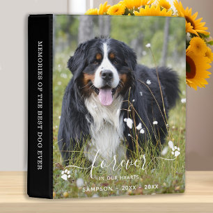 Personalized Pet Memorial Keepsake Photo Album Mini Binder