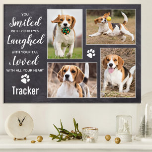 Personalized Pet Memorial Keepsake Photo Collage Acrylic Print