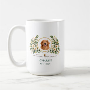 Personalized Pet Memorial Mug, Custom Pet Photo Coffee Mug