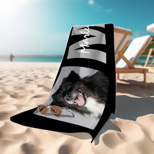 Personalized Pet Memorial Photo Bath Towel