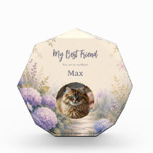 Personalized Pet Memorial Photo Block