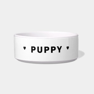 Personalized Pet Name Ceramic Bowl