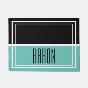 Personalized Pet Name Food & Water Mat