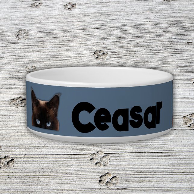 Personalized Pet Name with Image | Bowl (Creator Uploaded)
