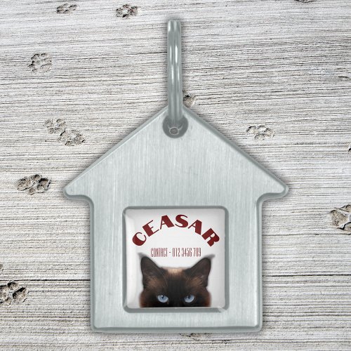 Personalized Pet Name with Image   Pet ID Tag
