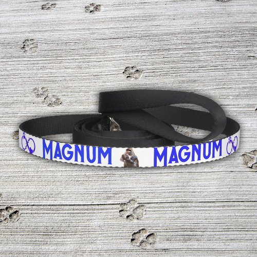 Personalized Pet Name with Image   Pet Leash