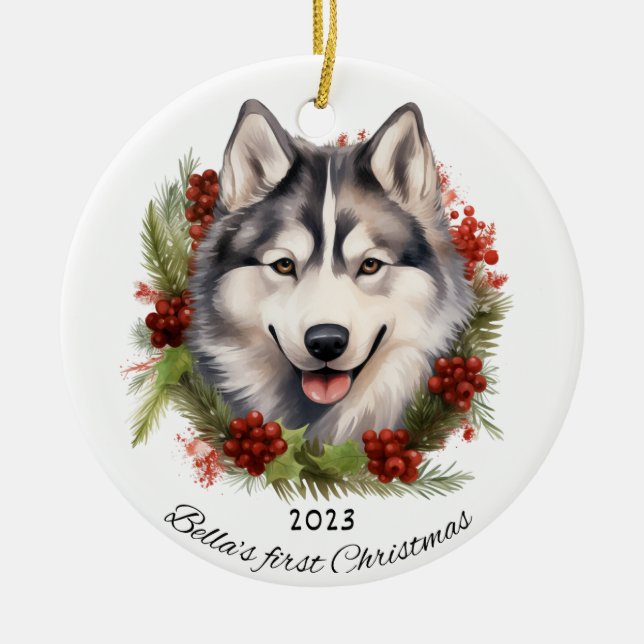 Personalized Pet Ornament (Front)