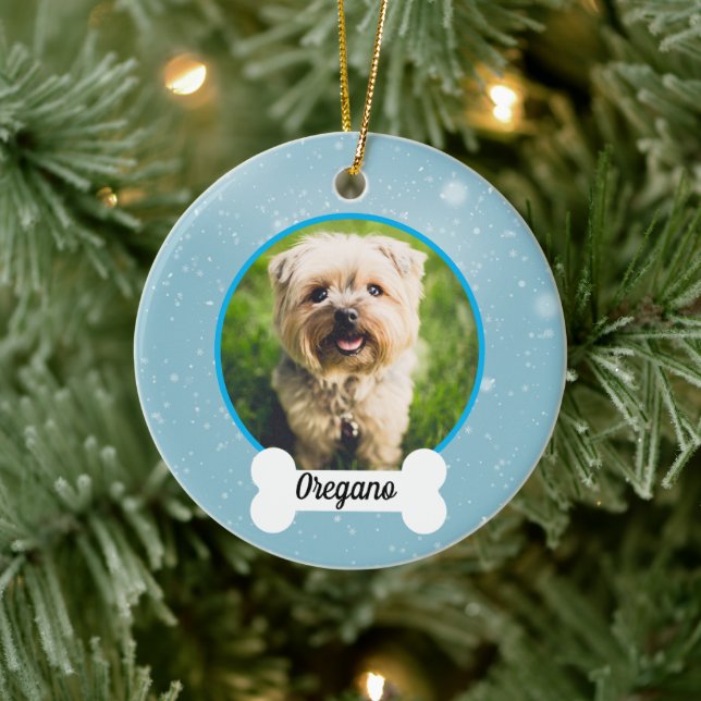 Personalized Pet Ornament for Dogs (Tree)
