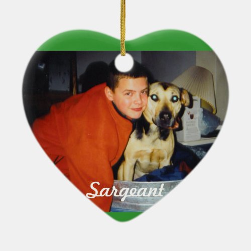 Personalized Pet Ornaments _ Double Sided