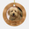 Personalized Pet Ornaments YOUR 2 PHOTOS, 2 TEXT