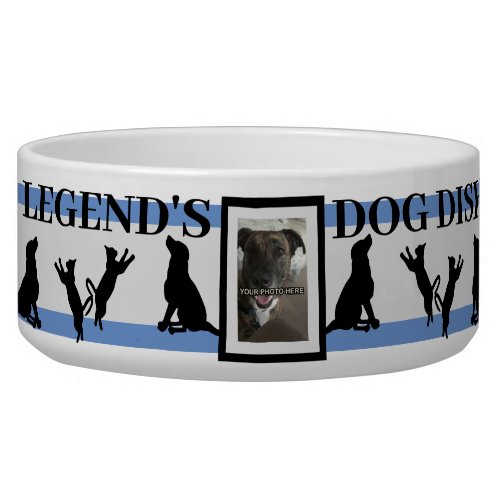 Personalized Pet Photo and Name Bowl