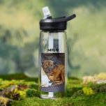 Personalized Pet Photo and Name  Water Bottle<br><div class="desc">Personalized water bottle. Personalize it by adding your dog,  cat or pet photo and name to it.  Clear.</div>