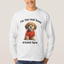 Personalized Pet Photo Boss Dog