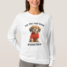 Personalized Pet Photo Boss Dog