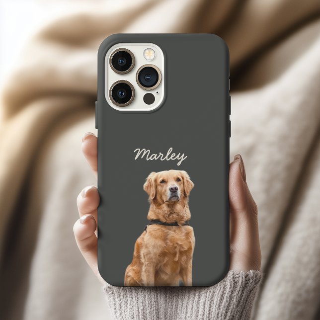 Personalized Pet Photo Case Gift for Kids & Adults (Custom Dog Photo Phone Case Gift for Her or Him, Personalized Pet Photo Case Gift for Moms & Dads)