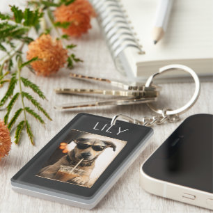 Personalized Pet Photo Coffee Mug Keychain