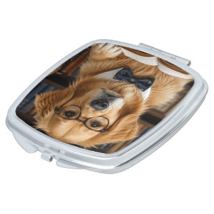 Personalized Pet Photo Compact Mirror Keepsake