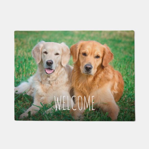 Personalized Pet Photo Custom Dog Cat 18x24 Doormat