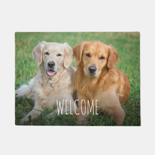 Personalized Pet Photo Custom Dog Cat Doormat