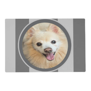 Personalized Pet Photo Custom Dog Picture Placemat