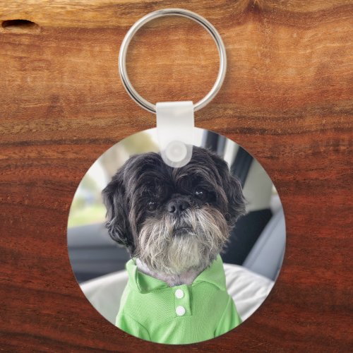 Personalized Pet Photo Dog Gift Keepsake  Keychain