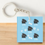 Personalized Pet Photo Dog Lover Instagram Keychain<br><div class="desc">This "Personalized Pet Photo Dog Lover Instagram Keychain" is the perfect accessory for pet enthusiasts. Showcase your love for your furry friend by uploading a favorite photo, framed in an Instagram-style design. Compact and stylish, this keychain allows you to carry a cherished memory wherever you go. Personalize it with your...</div>