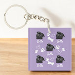 Personalized Pet Photo Dog Lover Instagram Keychain<br><div class="desc">This "Personalized Pet Photo Dog Lover Instagram Keychain" is the perfect accessory for pet enthusiasts. Showcase your love for your furry friend by uploading a favorite photo, framed in an Instagram-style design. Compact and stylish, this keychain allows you to carry a cherished memory wherever you go. Personalize it with your...</div>