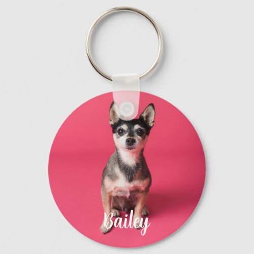 Personalized Pet Photo Dog Lover Pet Photo Gifts Keychain