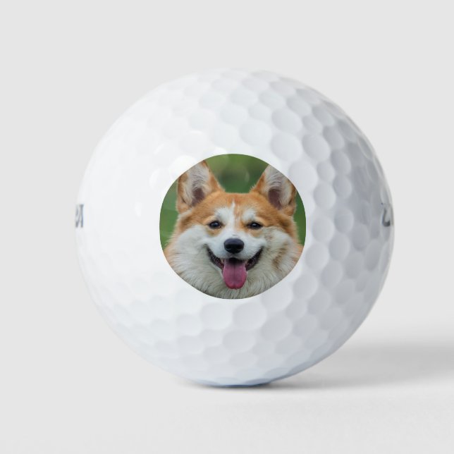 Personalized Pet Photo  Golf Balls (Front)