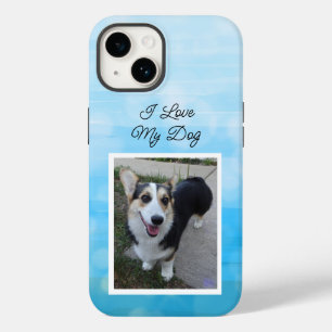 Personalized Pet Photo I Love my Dog Case-Mate iPhone 14 Case