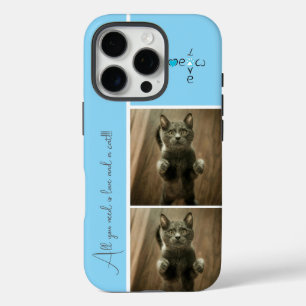 Personalized Pet Photo iPhone 16 Pro Case