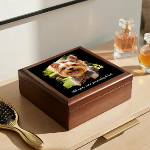 Personalized Pet Photo Keepsake Box