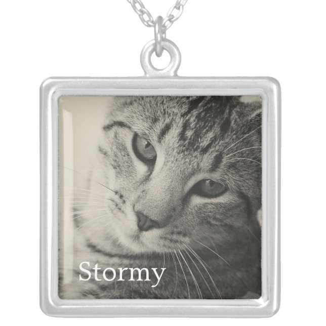 Personalized Pet Photo Necklace (Front)