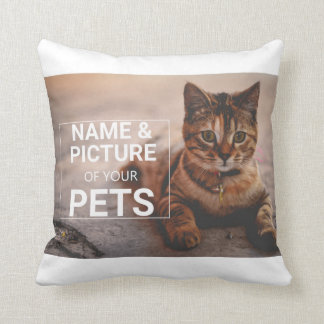 Personalized Pet Photo Pillow - Pet Pillow