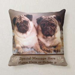 Personalized Pet Photo Pillow Your PHOTO and TEXT
