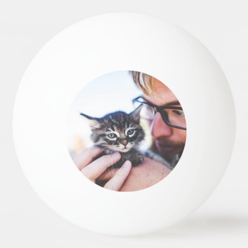 Personalized Pet Photo  Ping Pong Ball
