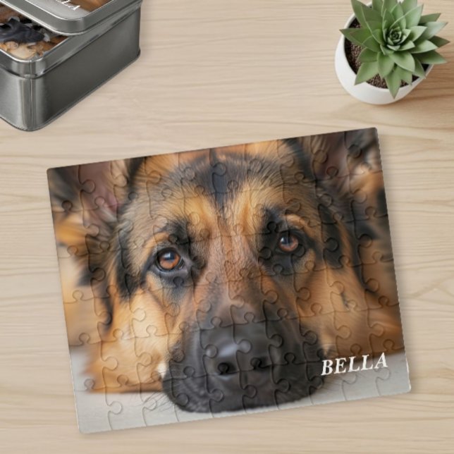 Personalized pet photo puzzle, personalized dog  jigsaw puzzle (Creator Uploaded)