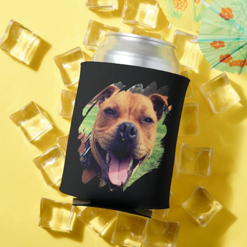 Personalized Pet Photo Stubby Holder Can Cooler