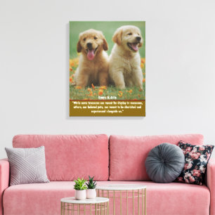 Personalized Pet Photo Wall Art for Dog Lovers, Me