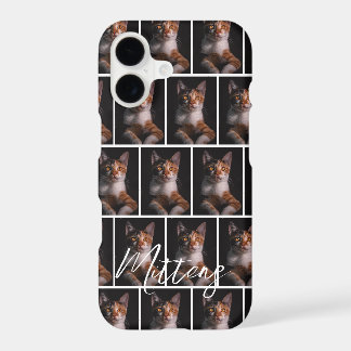 Personalized Pet Photography Pattern iPhone 17 Case
