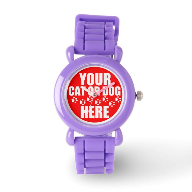 Personalized Pet Picture Watch (Front)