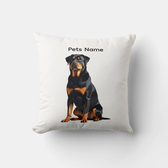 Personalized pet pillow (Front)