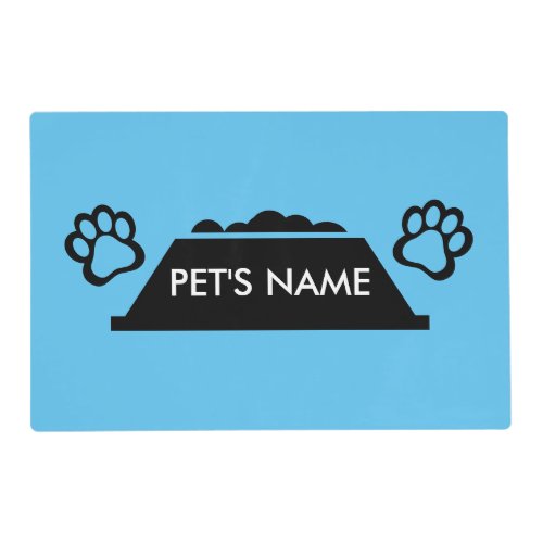 Personalized Pet Place mat
