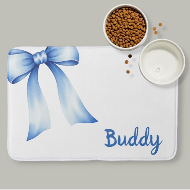 Personalized Pet Placemat - White Placemat  Bath Mat (Creator Uploaded)