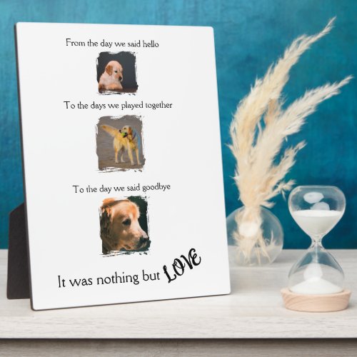 Personalized Pet Plaque