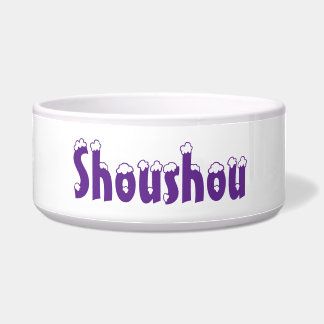 Personalized pet pool bowl