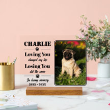 Personalized Pet Portrait Memorial Remembrance