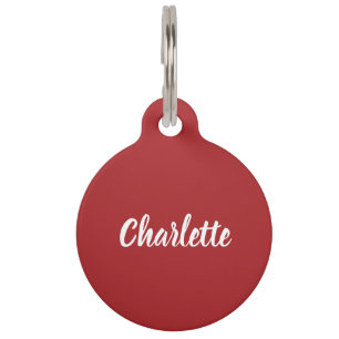 Personalized Pet Tag, Cat and Dog ID Tag